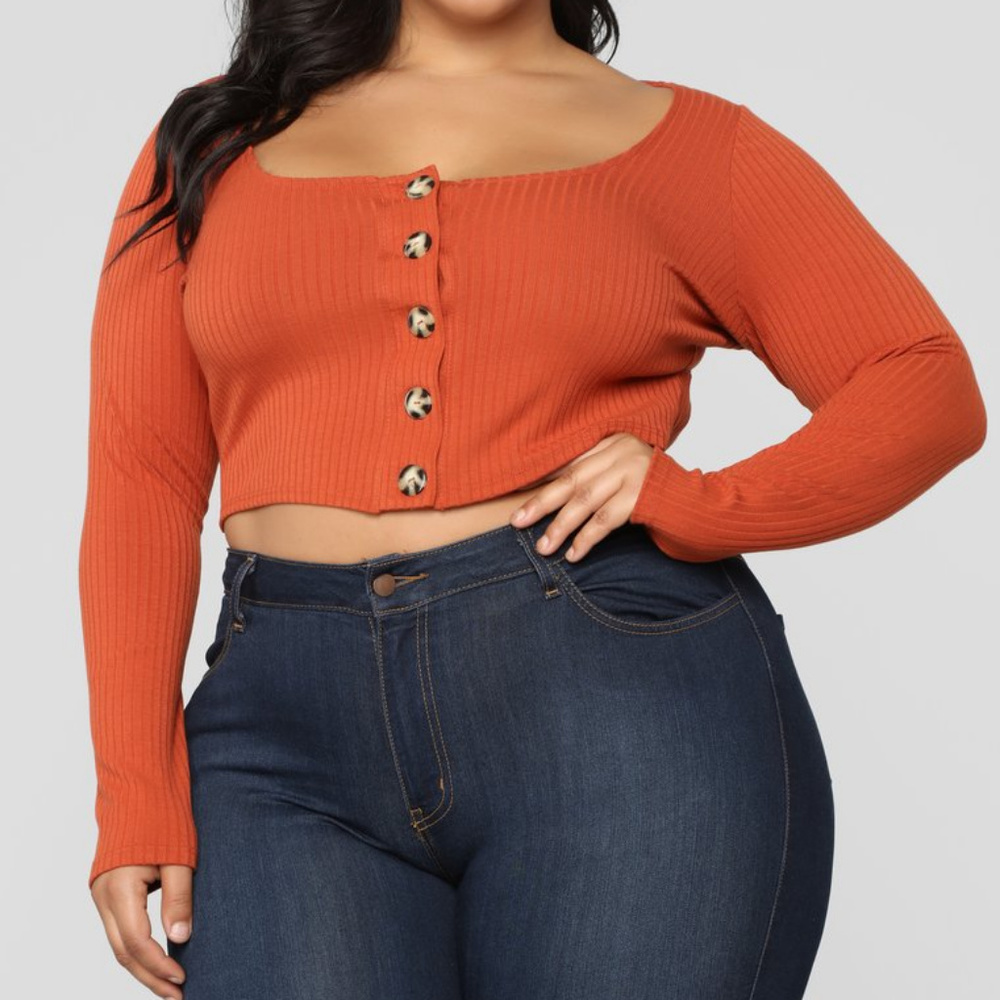 You and I Top (Rust/orange)